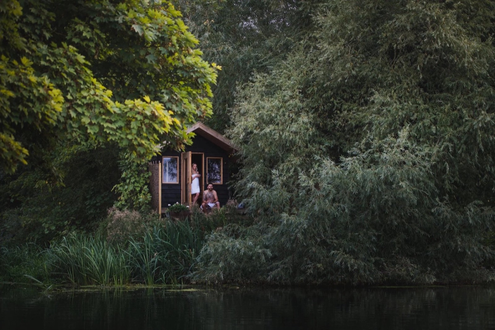 The Secret Sauna, opposite